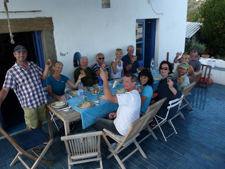Lunch on the Eolian islands can be a real feast!
