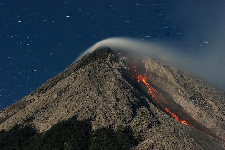 Merapi volcano