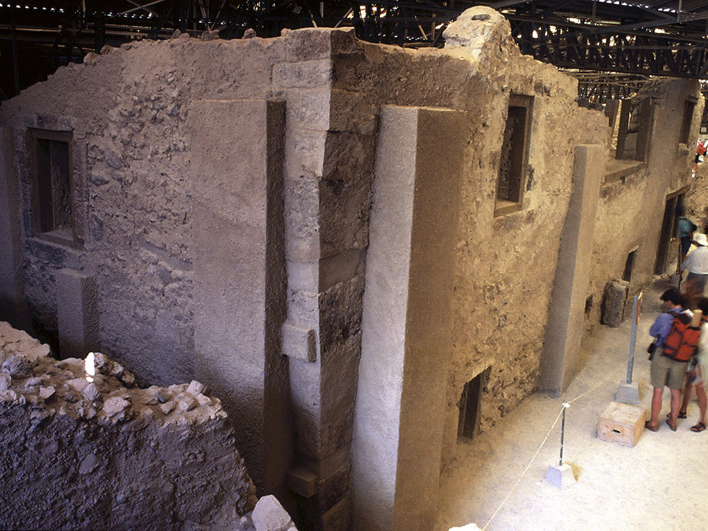 The prehistoric ruins of Akrotíri