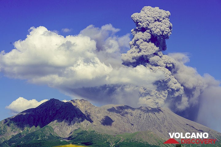 Vulcanian eruption from Sakurajima