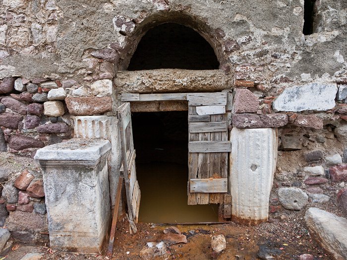 The ancient baths of Therma