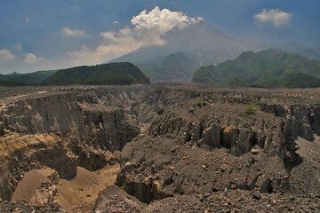 Pyroclastic deposits of Merapi