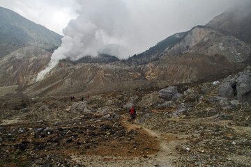 Papandayan volcano