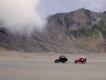 Die Wüste in der Tengger Kaldera