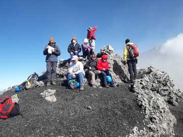 Our group on Etna volcano (Oct 2022)