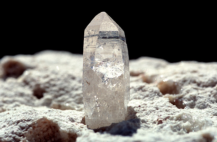 Quarzkristall von der griechsichen Insel  Milos