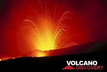 Eruption of Etna's Bocca Nuova