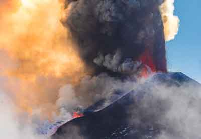 Новости вулкана Этна