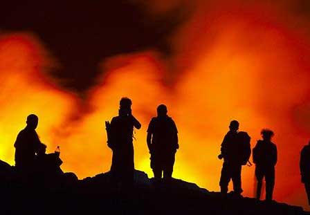 Guía de observación de volcanes.