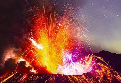Erupting Volcanoes - 