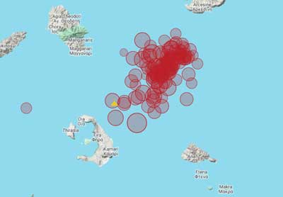 Santorini Quakes