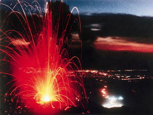 The eruption of Akita-Komagatake in Sep 1970 (source: http://www.qsr.mlit.go.jp/)