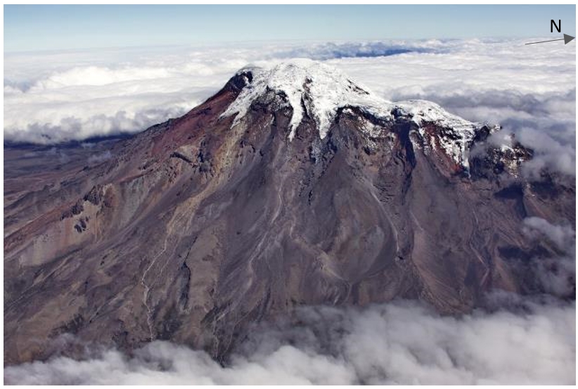 View of Chimborazo volcano from the west (Photo: P. Ramón IG/EPN)