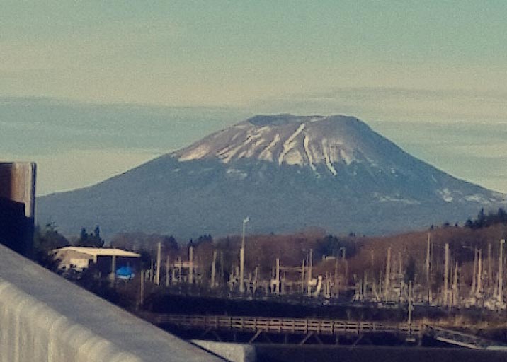 Mt. Edgecumbe volcano Sitka, AK (image taken by Fate Xalis)