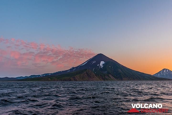 Chikurachki stratovolcano on Paramushir Island (northern Kuriles)
